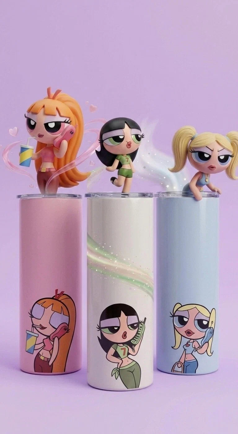 Powerpuff cups