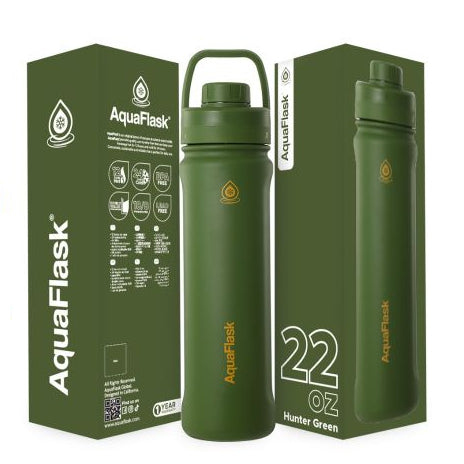 Aqua Flask Hunter Green 22oz