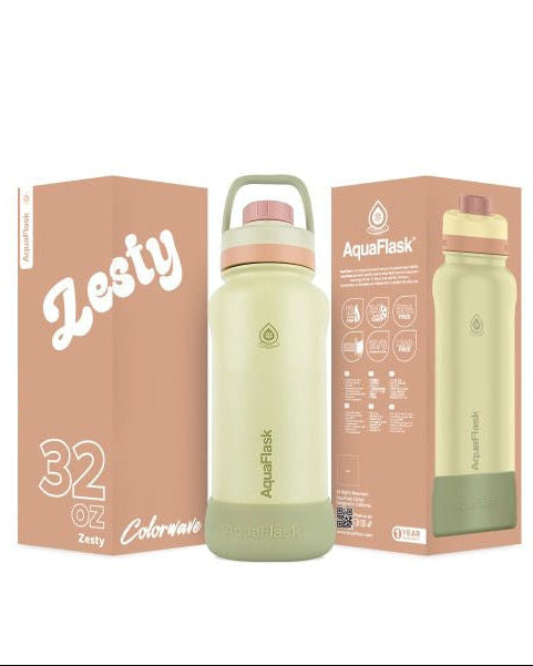 Aqua Flask Zesty Colorwave Collection