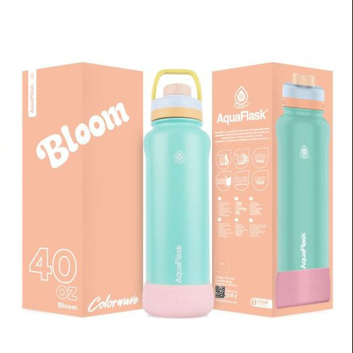 Aqua Flask Bloom 40 oz Colorwave Collection