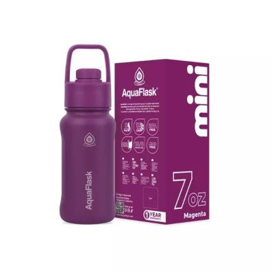 Aqua Flask Mini Bottle Magenta 7oz