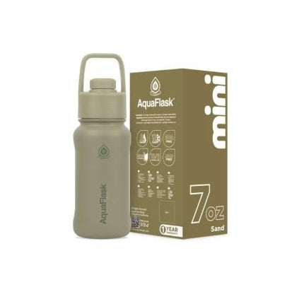 Aqua Flask Mini Bottle Sand 7oz