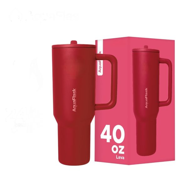 Aqua Flask lava 40 oz Sierra Collection