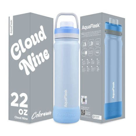 Aqua Flask Cloud Nine 22oz Colorwave Collection