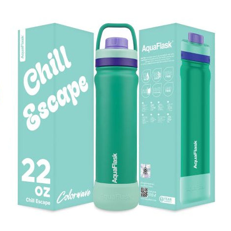Aqua Flask Chill Escape 22oz Colorwave Collection
