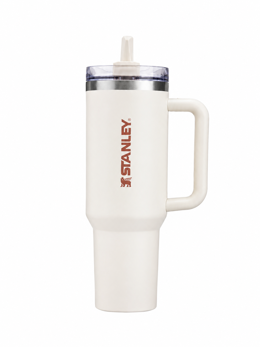 Stanley Quencher Flip Straw Tumbler | 40 Oz Creamy