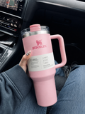 Stanley Quencher H2.0 40oz - 1.18 Ltumbler Handle Straw Lid ( Pink)