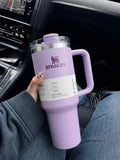 Stanley Quencher H2.0 40oz - 1.18 Ltumbler Handle Straw Lid ( Purple)