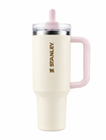 Stanley Quencher Flip Straw Tumbler | 40 Oz Creamy