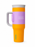 Owala 40oz Big Handle Tumbler With Straw And 2-in-1 Lid, Orange