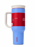 Owala 40oz Big Handle Tumbler With Straw And 2-in-1 Lid, Blue
