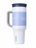 Owala 40oz Big Handle Tumbler With Straw And 2-in-1 Lid, White