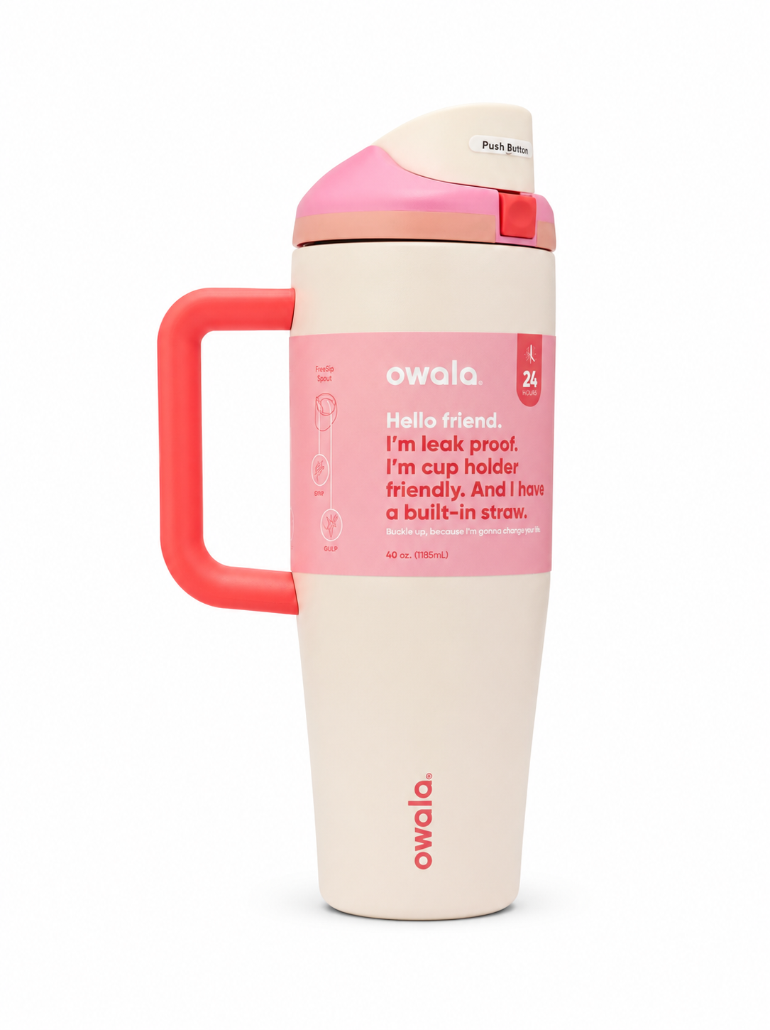 Freesip 40oz Light Pink