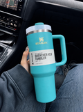 Stanley Quencher H2.0 40oz - 1.18 Ltumbler Handle Straw Lid ( aqua blue )