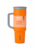 Owala 40oz Big Handle Tumbler With Straw And 2-in-1 Lid, Orange