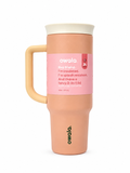 Owala 40oz Big Handle Tumbler With Straw And 2-in-1 Lid, peach