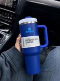 Stanley Quencher H2.0 40oz - 1.18 Ltumbler Handle Straw Lid ( Dark Blue)