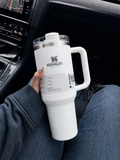 Stanley Quencher H2.0 40oz - 1.18 Ltumbler Handle Straw Lid ( White )
