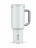 Owala 40oz Big Handle Tumbler With Straw And 2-in-1 Lid, White