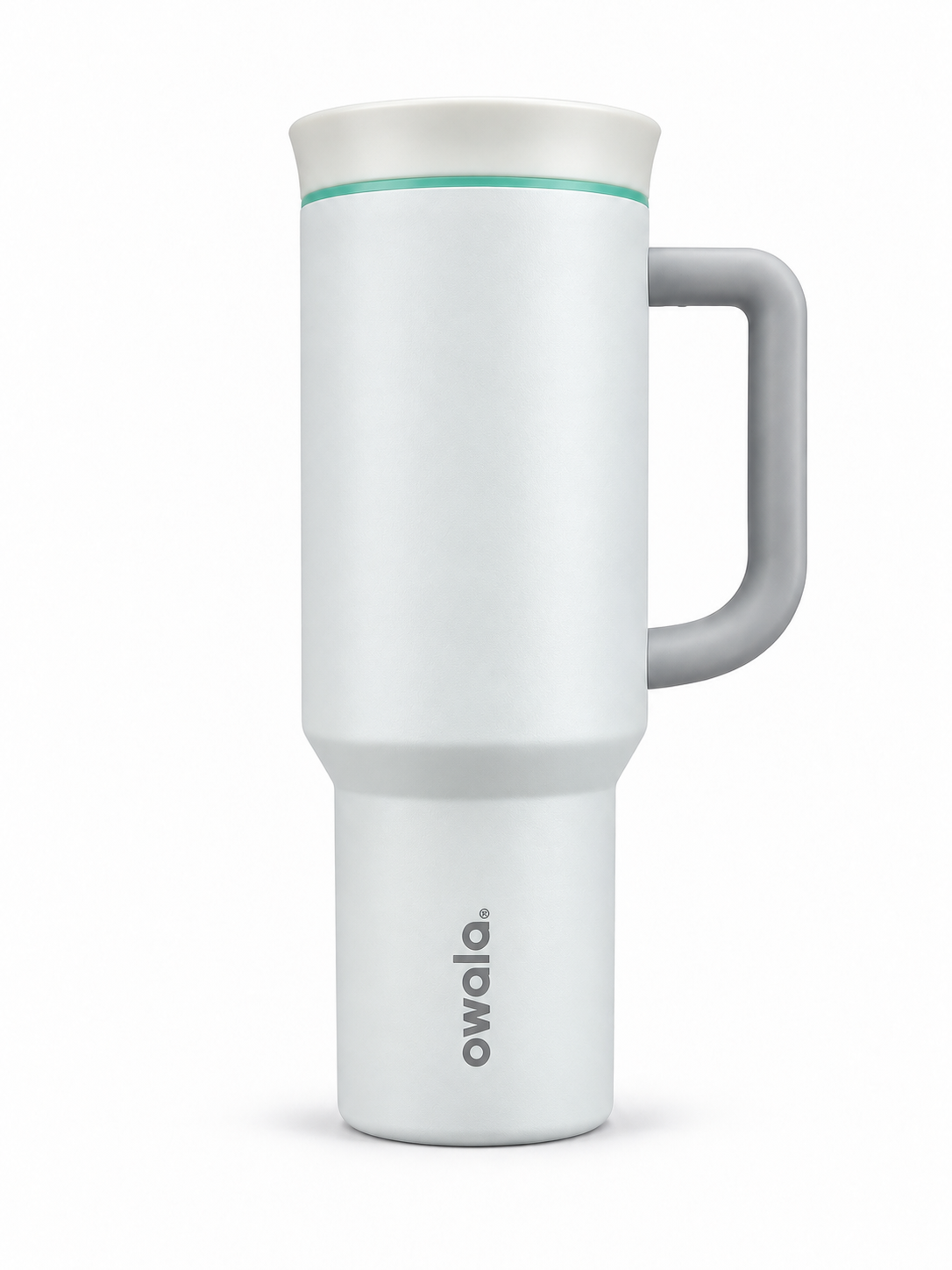Owala 40oz Big Handle Tumbler With Straw And 2-in-1 Lid, White