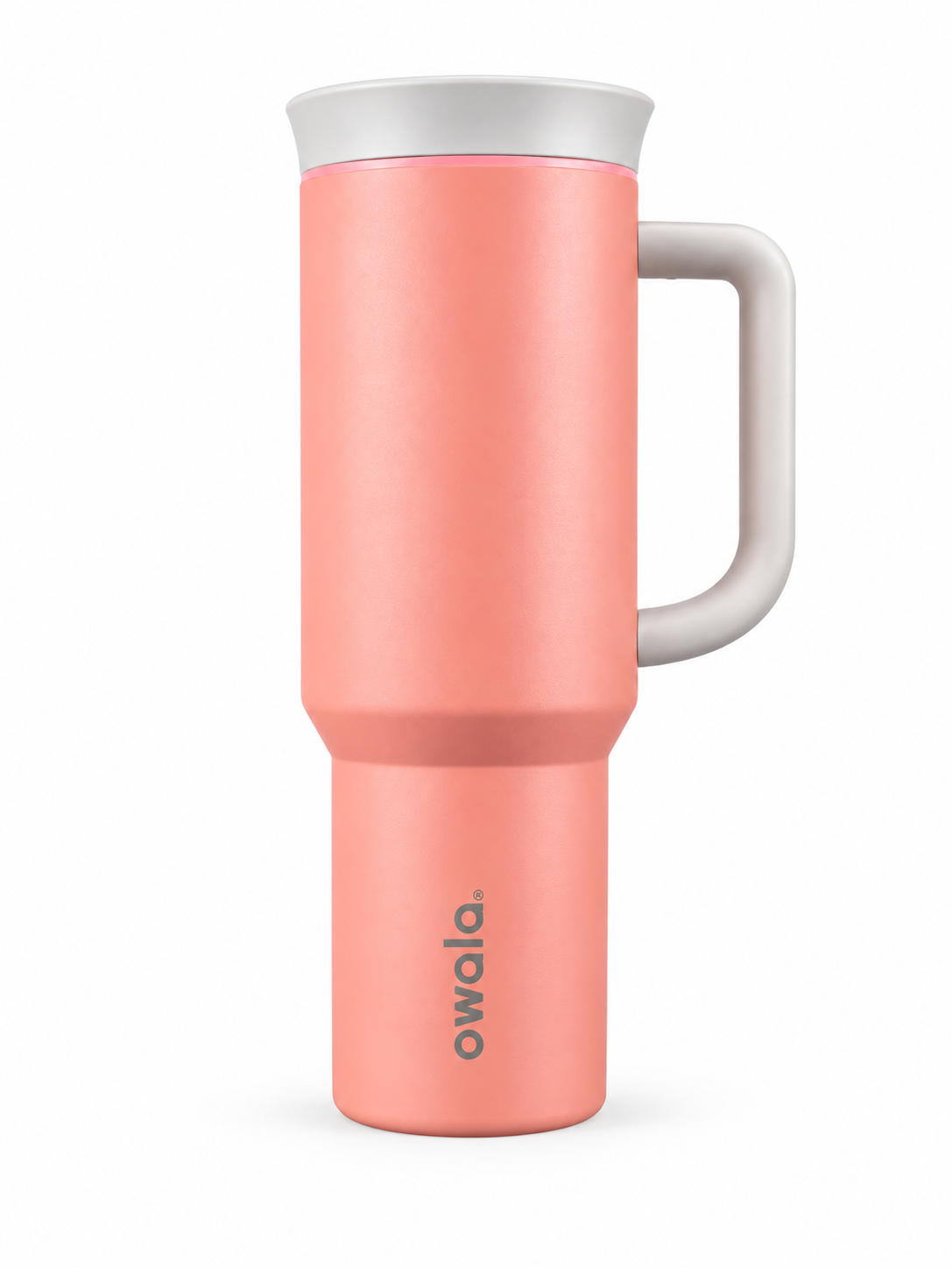 Owala 40oz Big Handle Tumbler With Straw And 2-in-1 Lid, peach