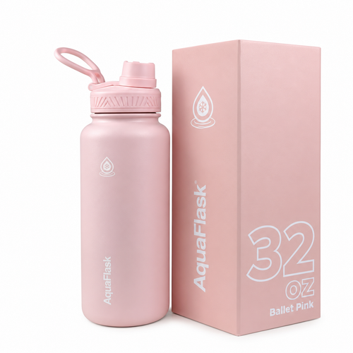 Aqua Flask Ballet Pink