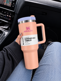 Stanley Quencher H2.0 40oz - 1.18 Ltumbler Handle Straw Lid ( Peachy Dream )