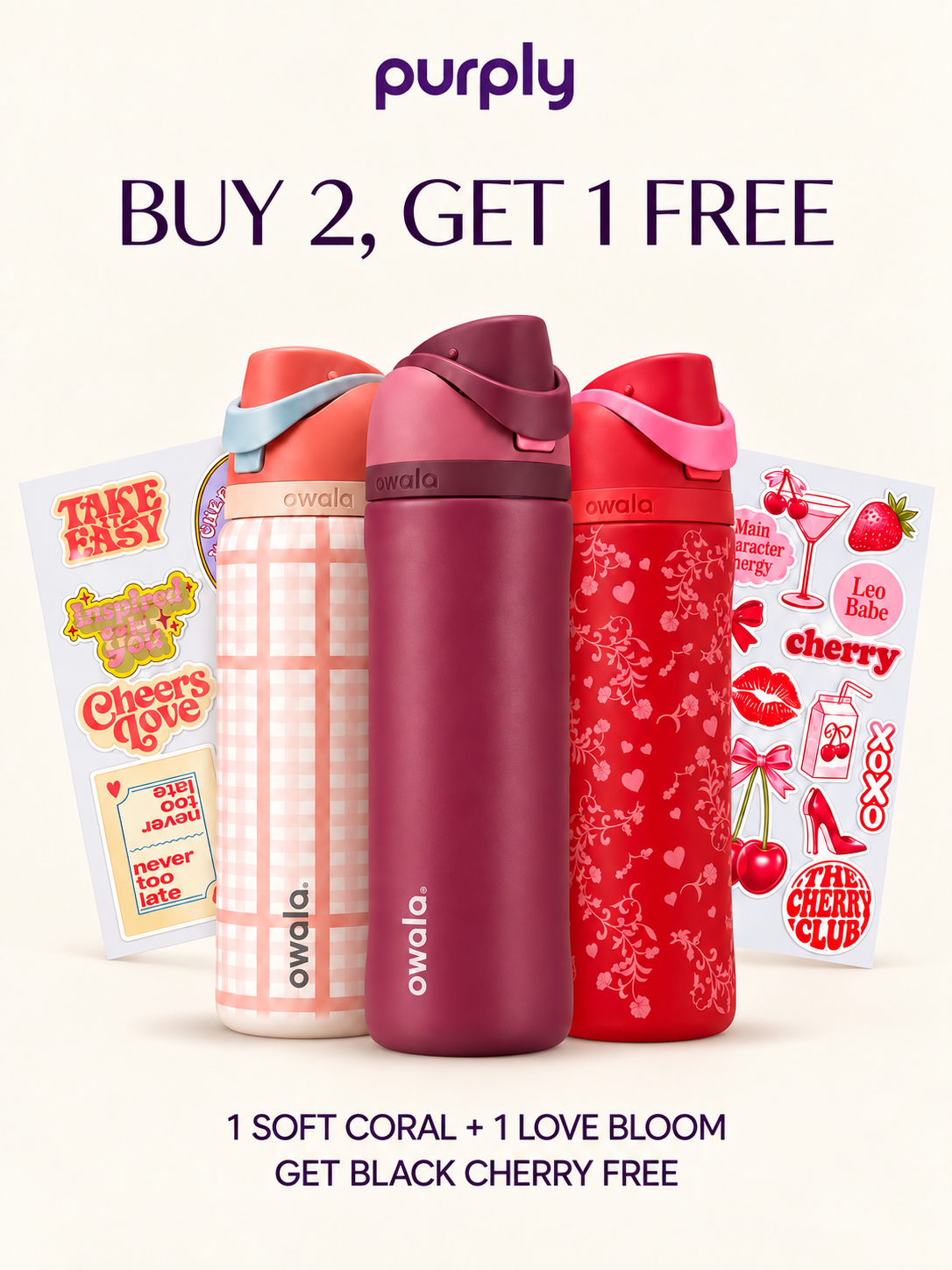 BUY 2 GET 1 FREE!!
