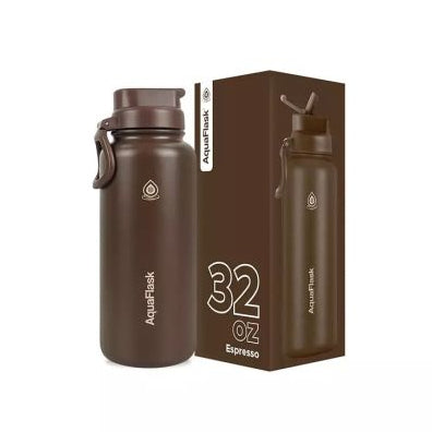 Aqua Flask Flip Sip Spark Espresso Colorwave Collection