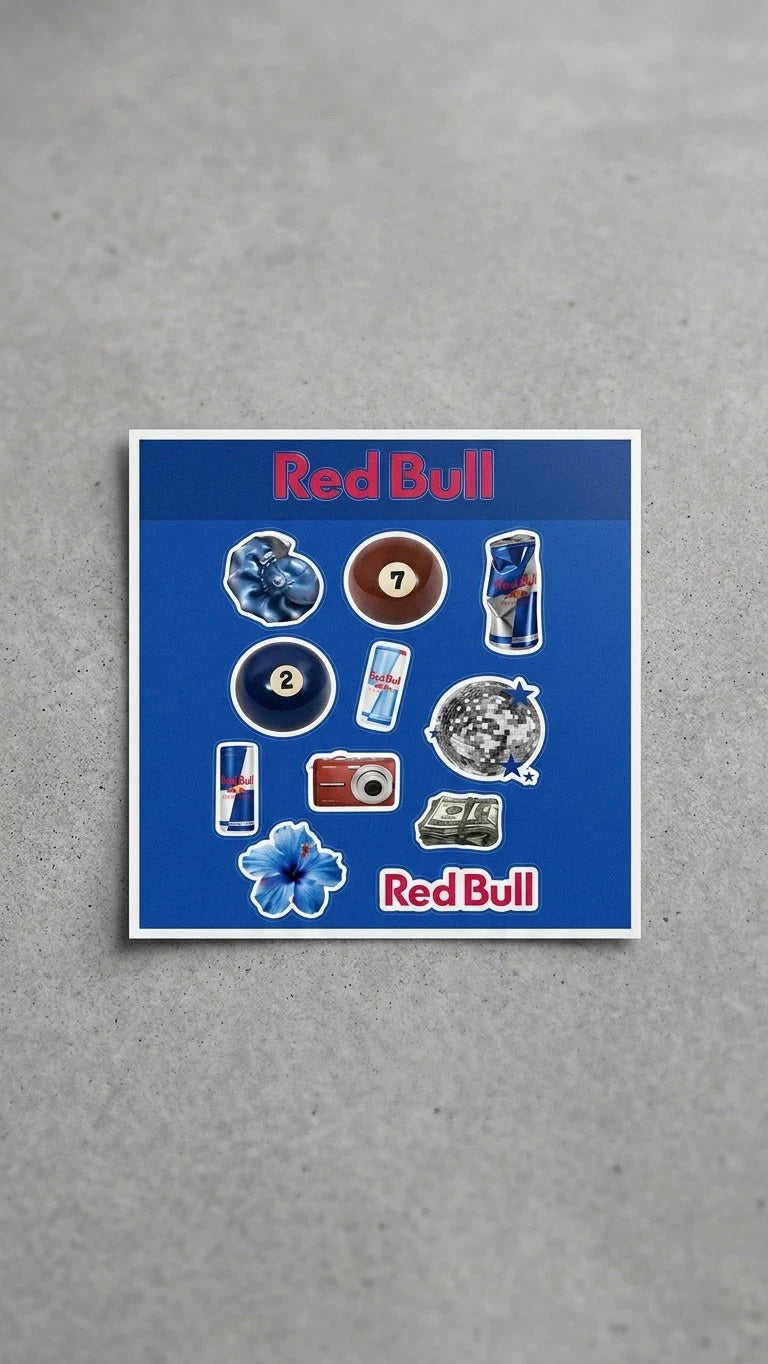 Redbull Sticker