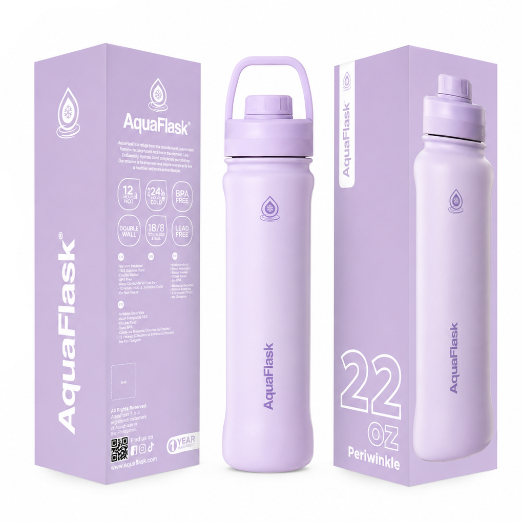 Aqua Flask Periwinkle 22oz
